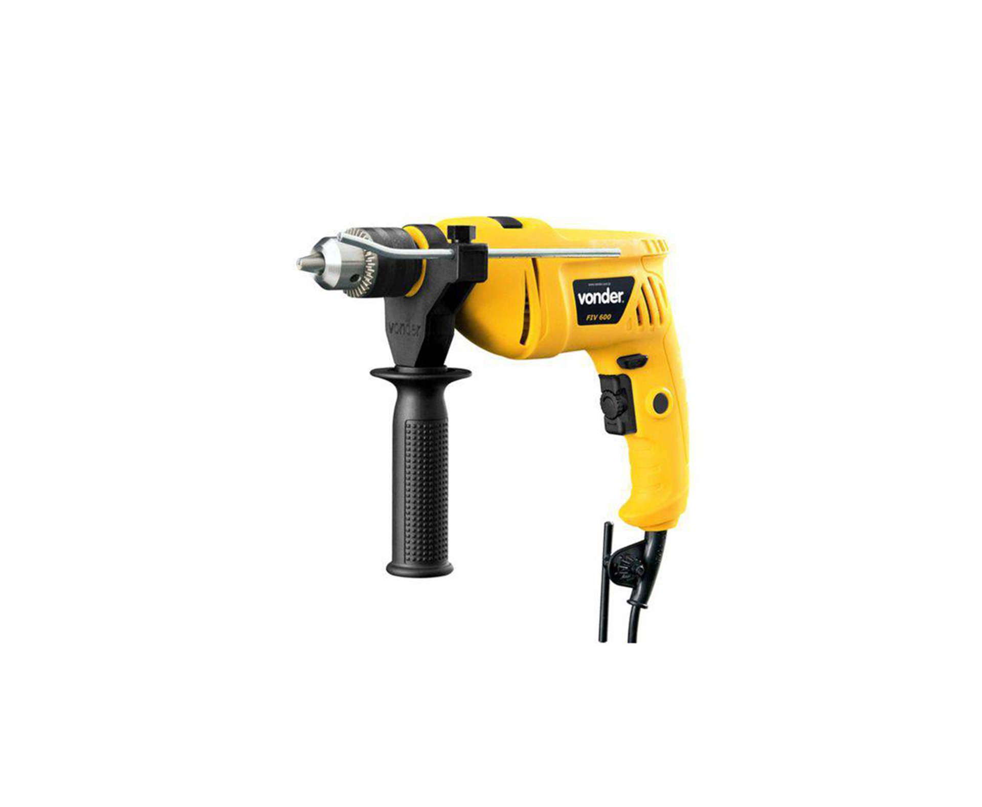 Furadeira Vonder Com Impacto Reversível Fiv 600 - 600v