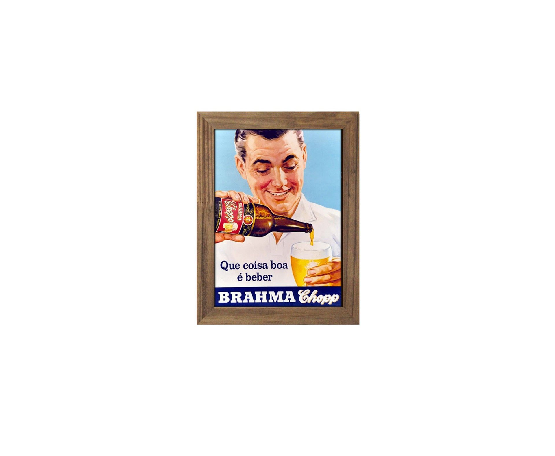 Quadro Decorativo - Brahma Chopp é Um Prazer E Tanto