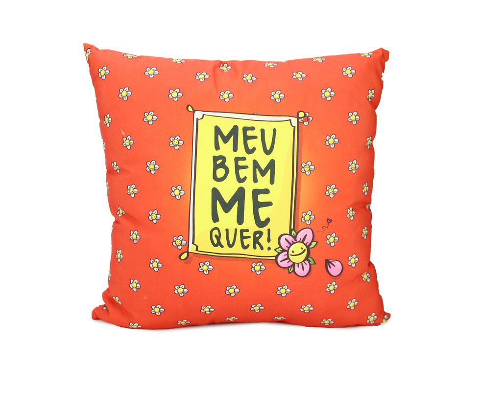 Almofada Decorada Meu Bem Me Quer!