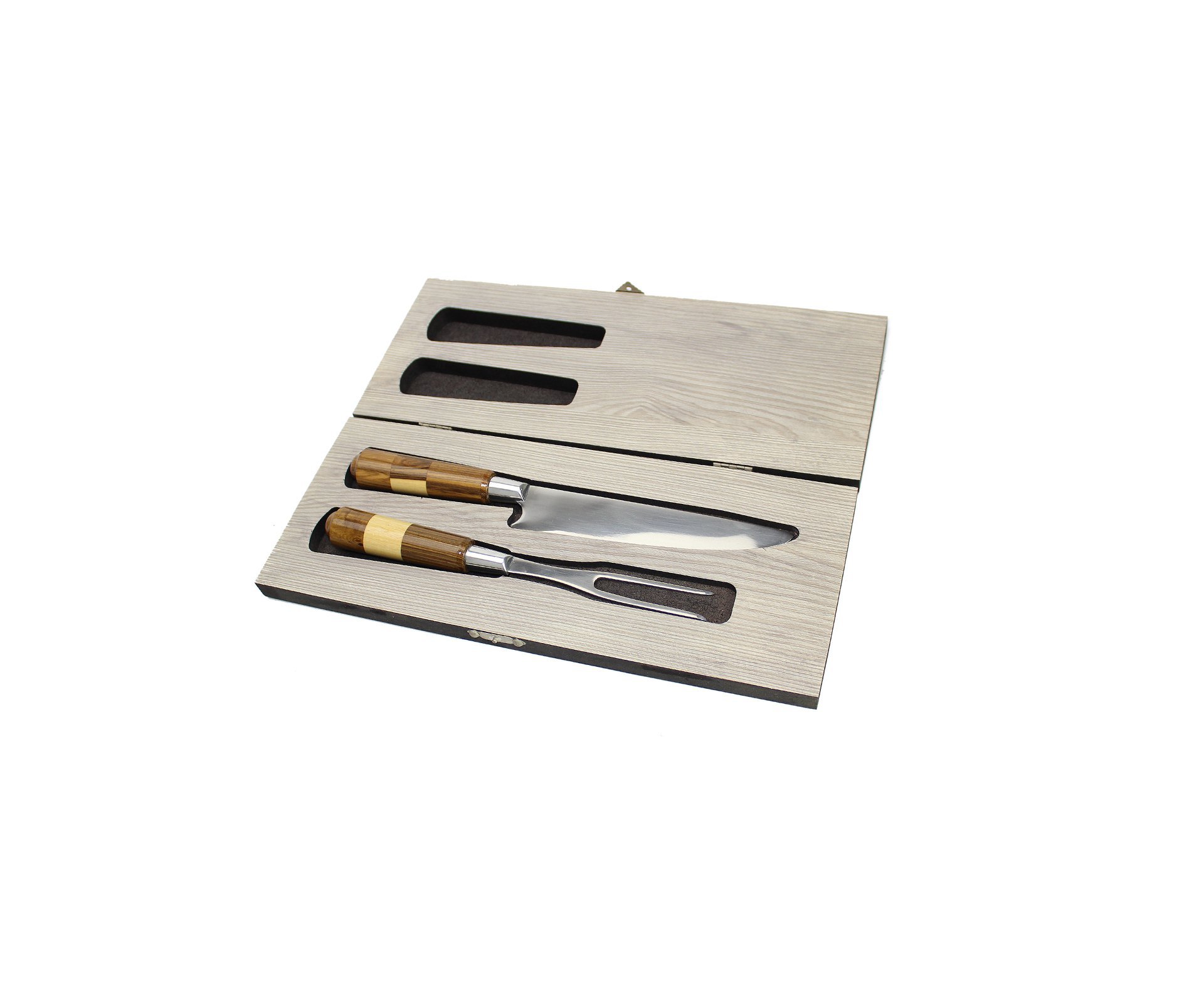 Kit Churrasco Com Faca E Garfo