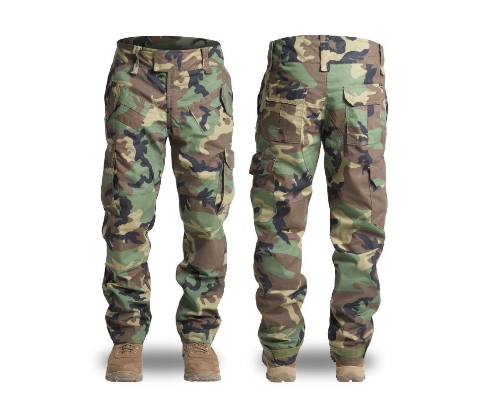 Calça Forhonor 911 Woodland - Tatica, Militar, Airsoft, Ripstop