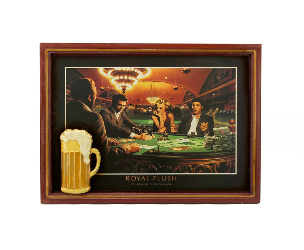 Quadro Bilhar Foz  39x54cm