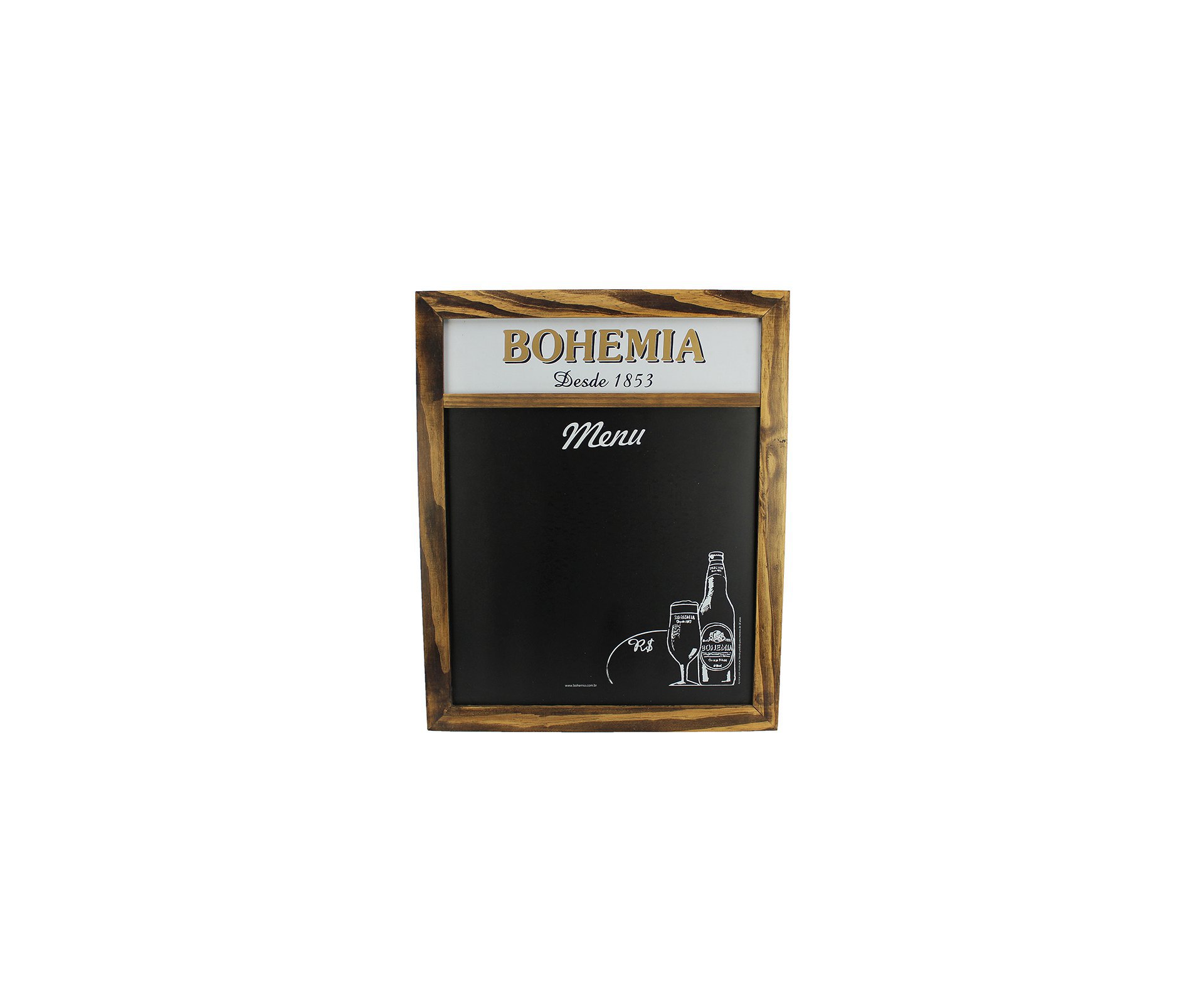 Quadro Negro Bohemia - Zucca Design