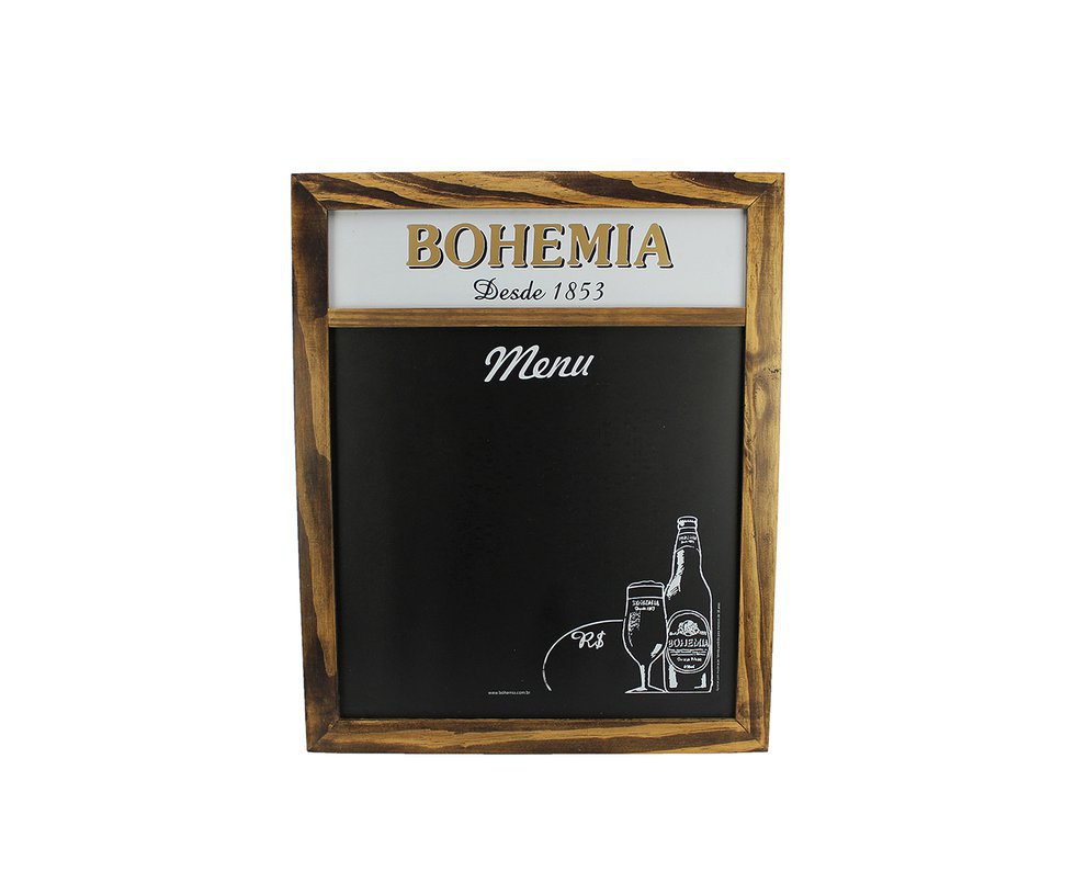 Quadro Negro Bohemia - Zucca Design