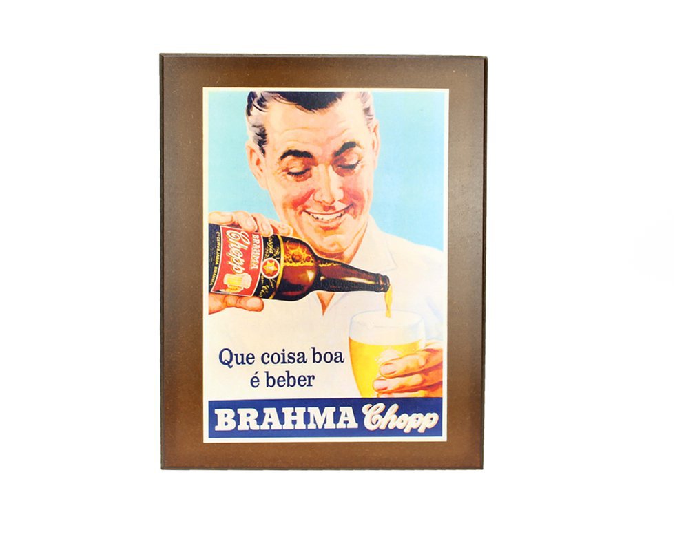 Quadro Decorativo - Que Coisa Boa é Beber