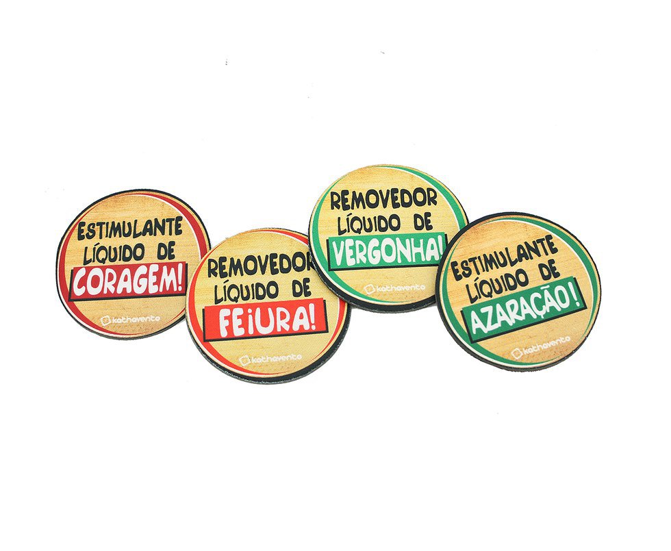 Porta Copos Kathavento Removedor 04 Unidades