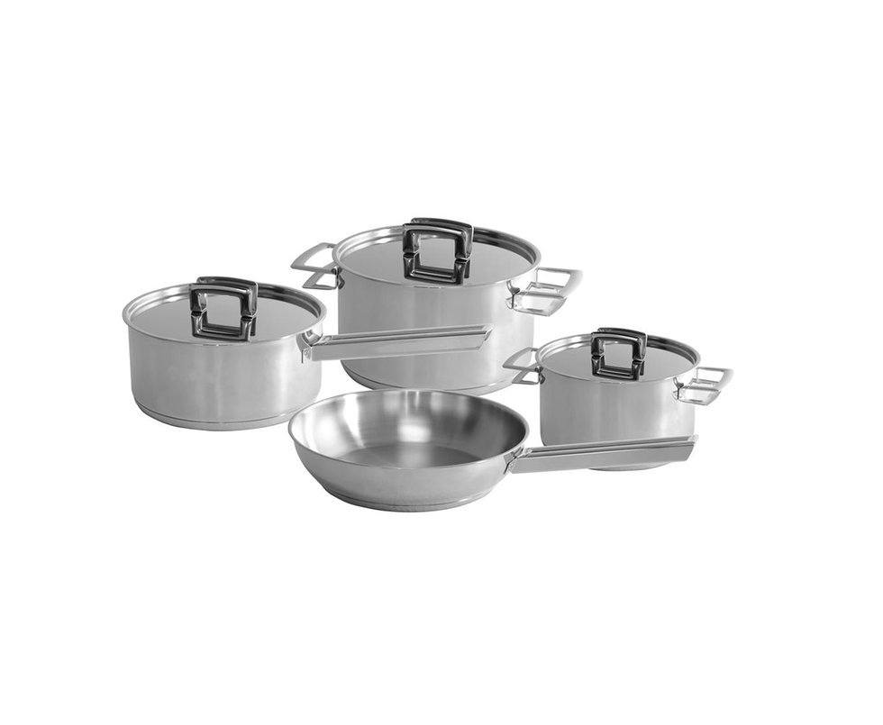 Jogo De Panelas Tramontina Brava Inox 4 Peças