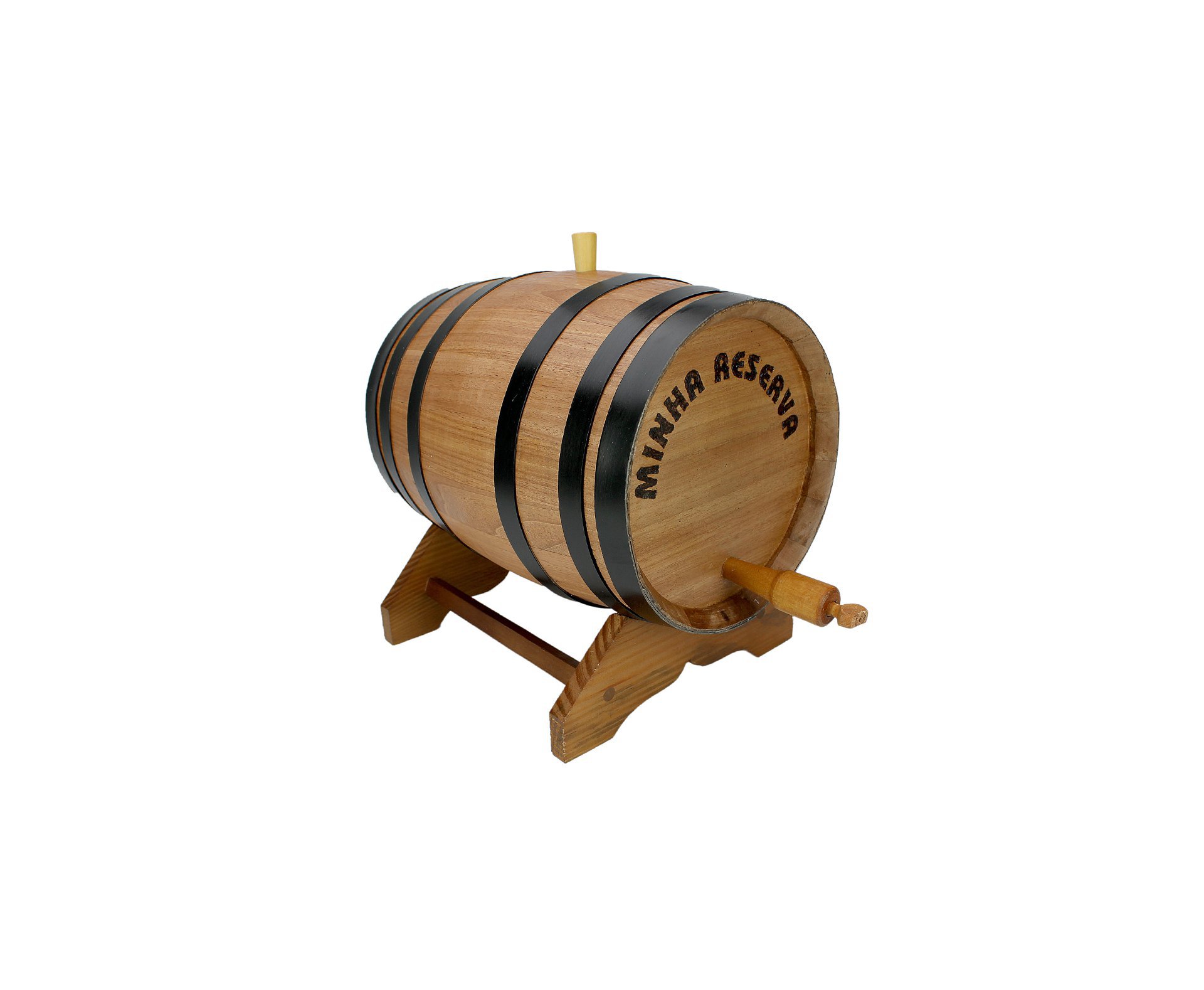 Barril De Cachaça Madeira Jequitiba Rosa 10 Lt - Tanoaria Barros