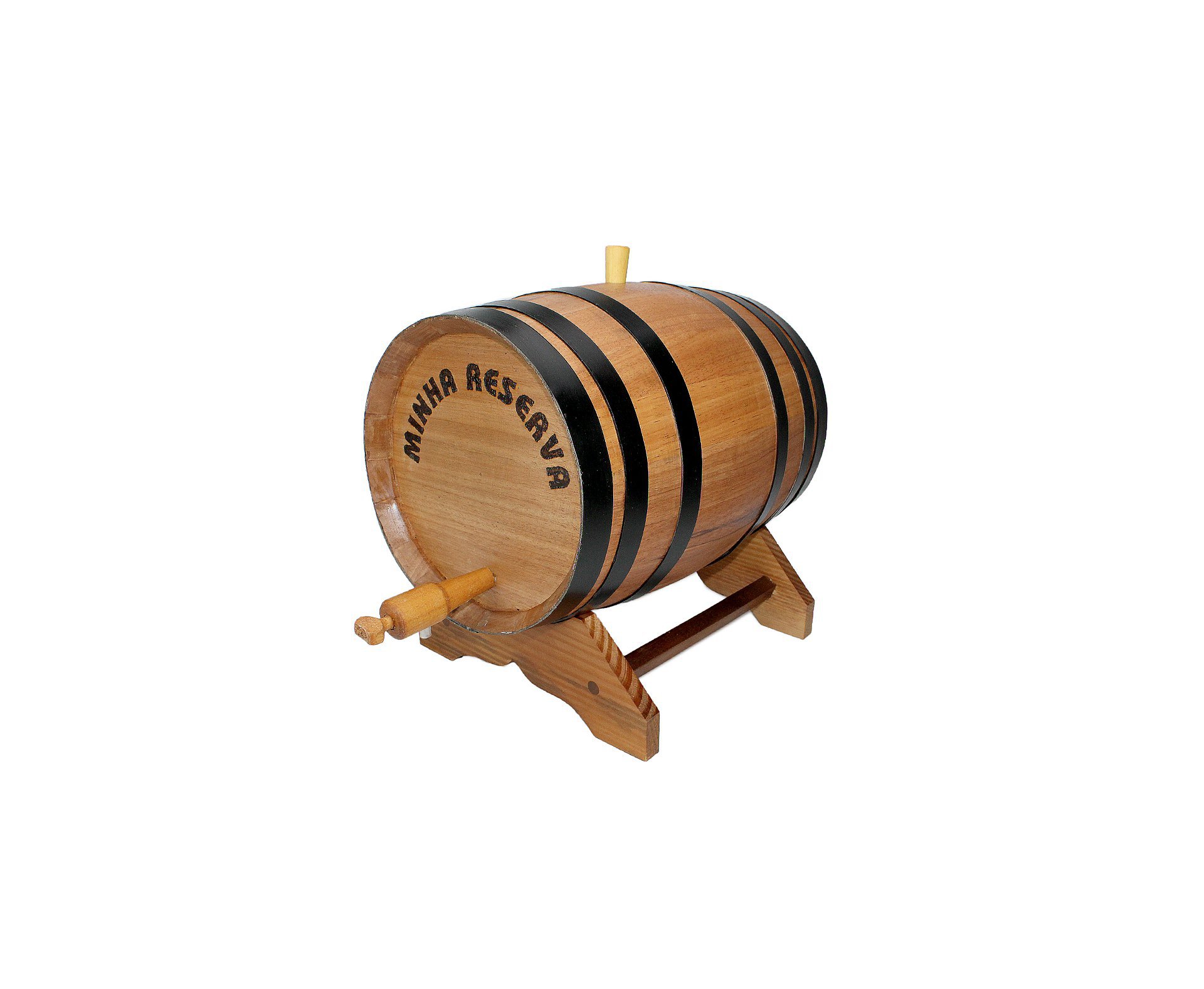 Barril De Cachaça Madeira Jequitiba Rosa 5 Lt - Tanoaria Barros