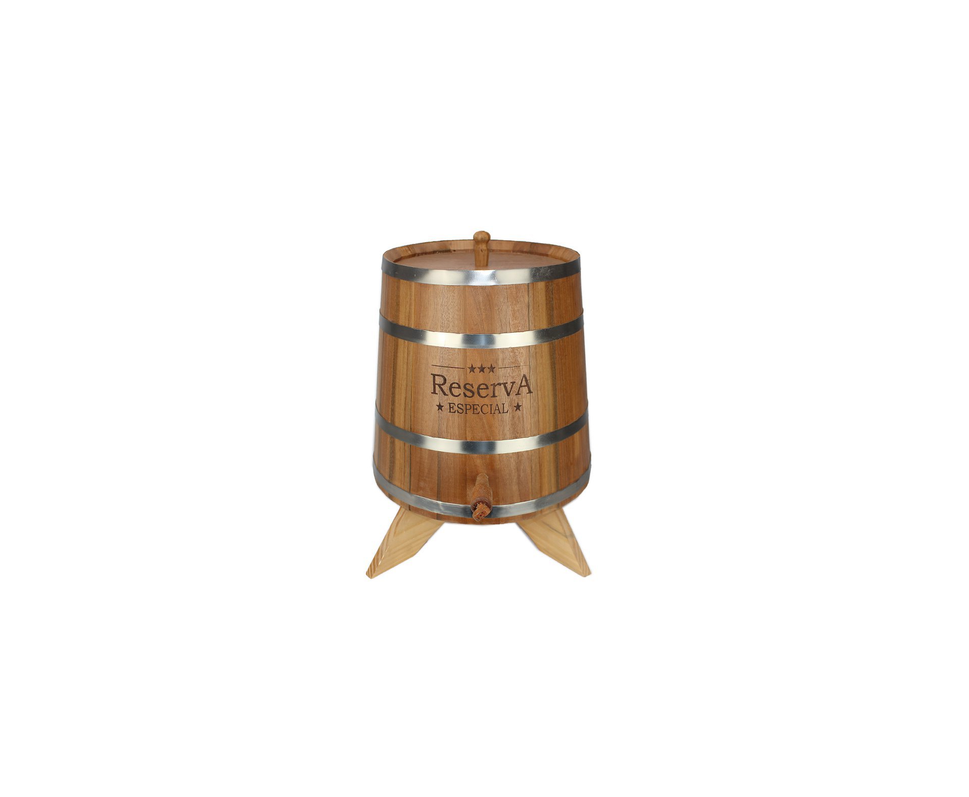 Dorna/barril De Cachaça Madeira Jequitiba Rosa 20 Lt - Tanoaria Barros
