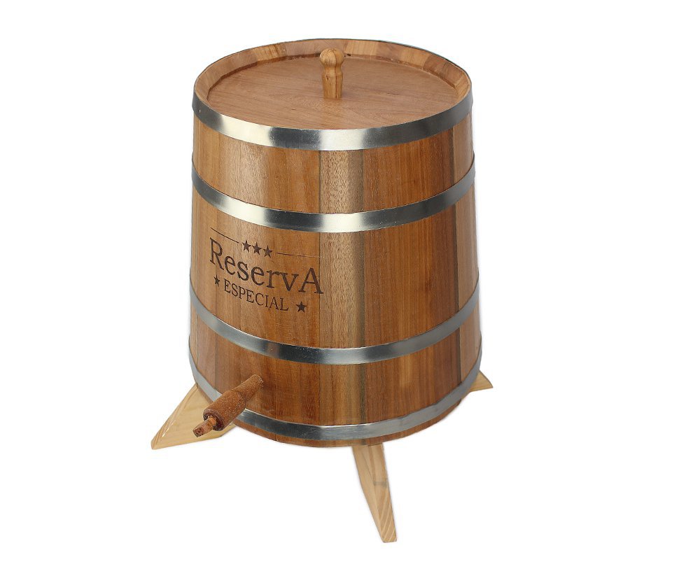 Dorna/barril De Cachaça Madeira Jequitiba Rosa 20 Lt - Tanoaria Barros