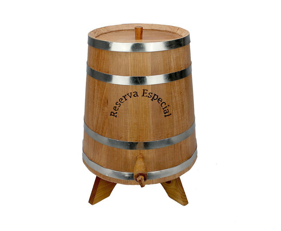 Dorna/barril De Cachaça Madeira Jequitiba Rosa 2 Lt - Tanoaria Barros