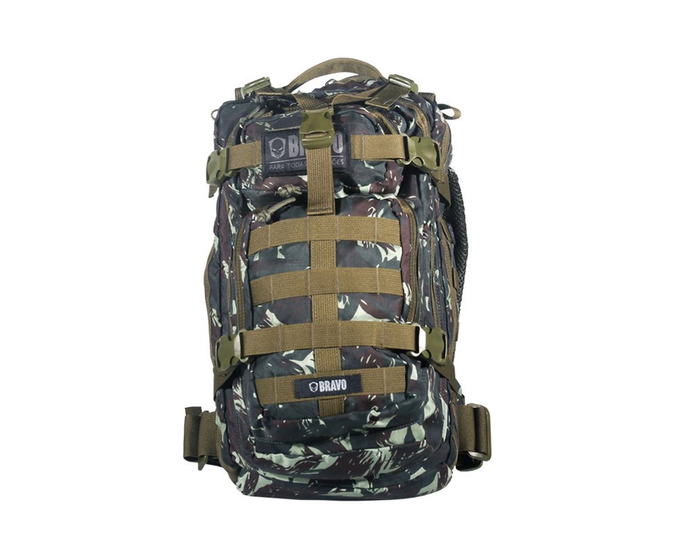 Mochila Tatica Modular 3d Bravo Selva 40l