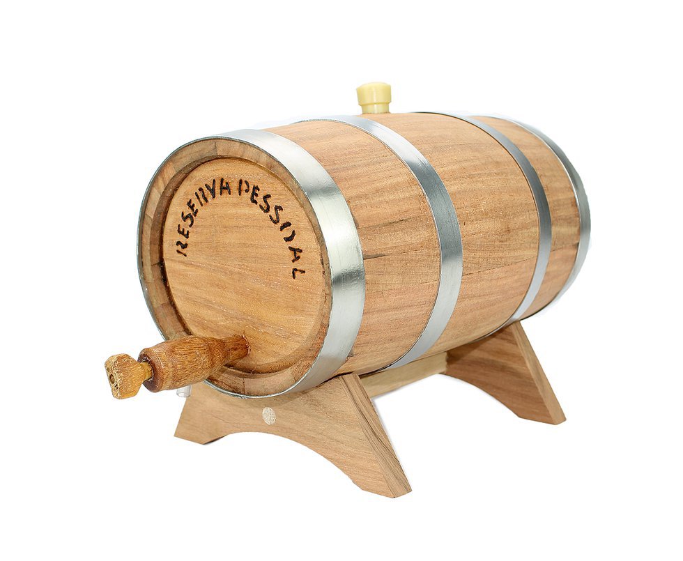Barril De Bálsamo Oval 5 Lt - Tanoaria Santo Antônio