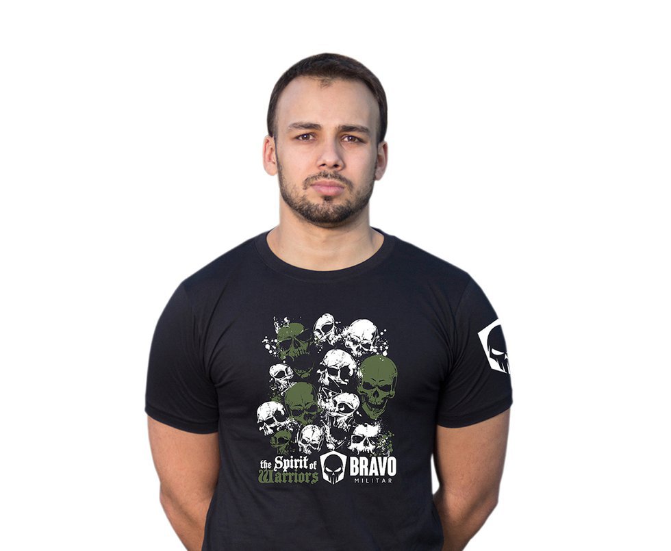 Camiseta Estampada Spirit Of Warriors -  Bravo