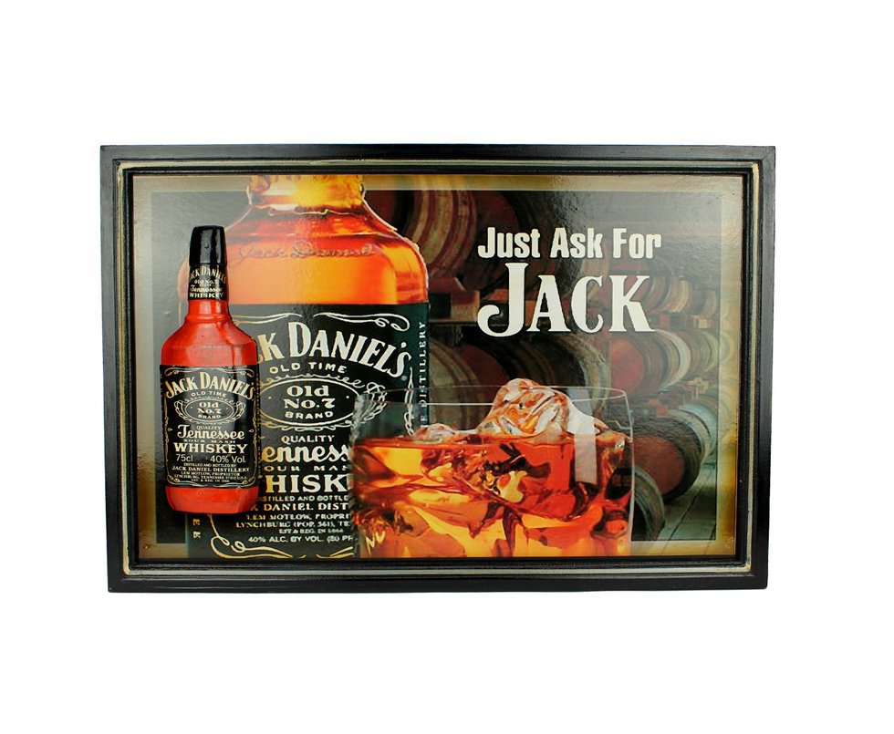 Quadro Bilhar Foz Jack Daniels