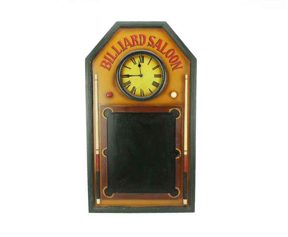 Relógio Billiard Saloon